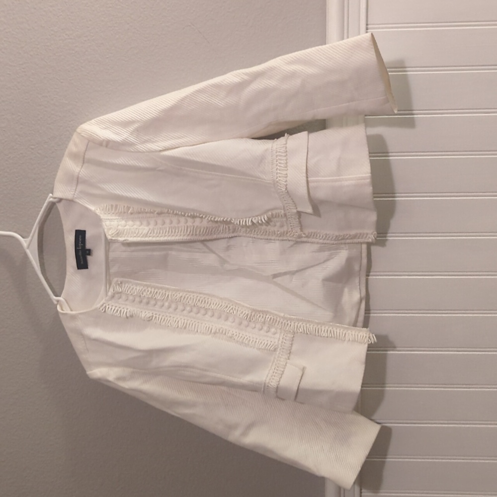 White Formal Jacket Wedding Nanette Lepore